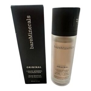 BAREMINERALS - SHADE: GOLDEN FAIR 04 - Original Liquid Mineral Foundation - NEW!